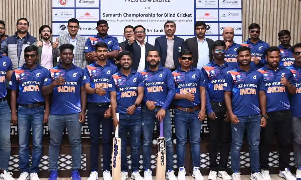Indian mens blind cricket team to take on Sri Lanka in five t20s in Delhi