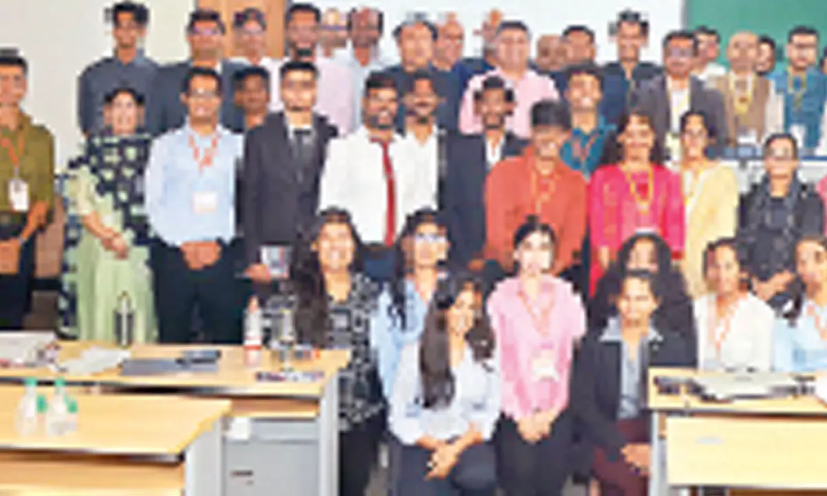 Global Giants discuss techno-legal challenges at Mahindra University