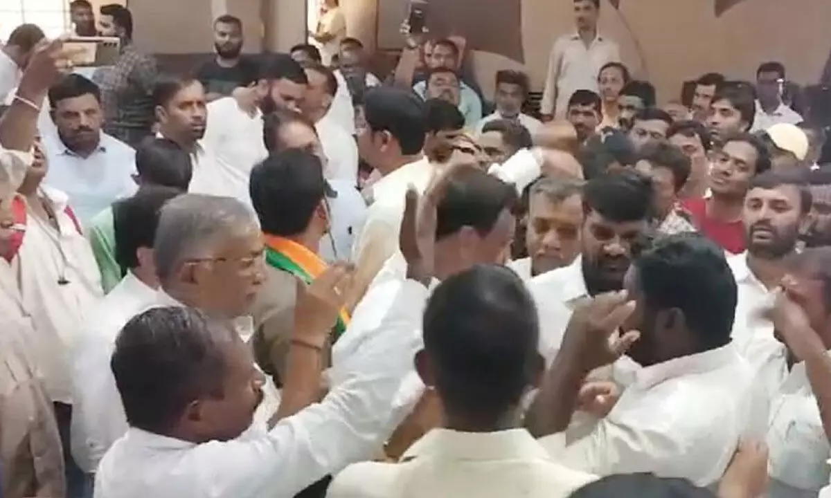 BJP workers oppose Shobha’s candidature in Chikkamagaluru