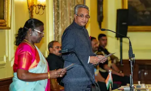 President swears in former SC judge Justice A.M. Khanwilkar as Chairperson, Lokpal