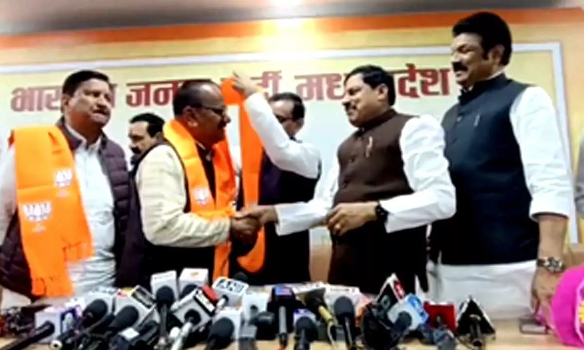 Another jolt for Congress in MP as two more MLAs join BJP soon after quitting grand old party