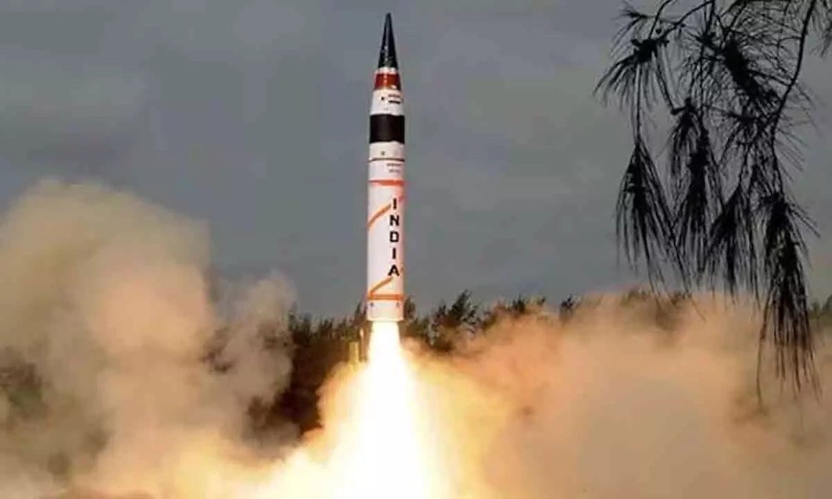 Indias Strategic Triumph: Successful Test Of Agni-5 Missile With MIRV Technology