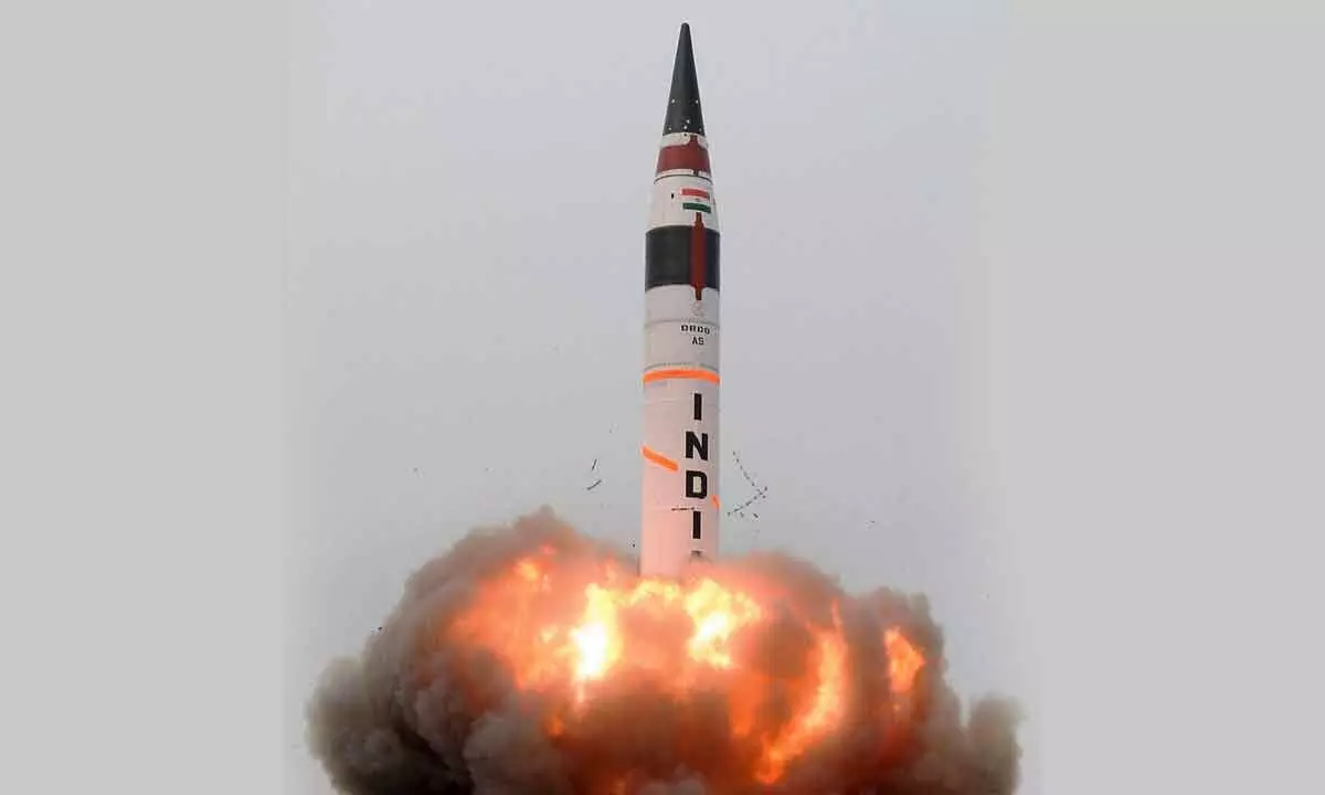 India tests Agni-5 missile