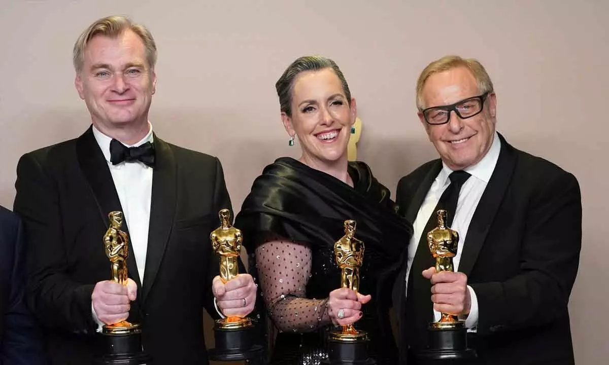 Atomic bomb movie Oppenheimer crowned best picture at Oscars