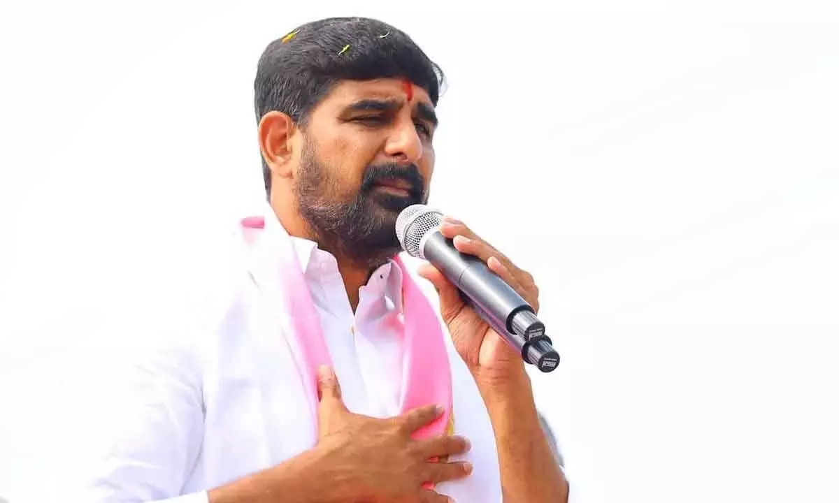 BRS MLA Kaushik Reddy booked for offensive remarks against police