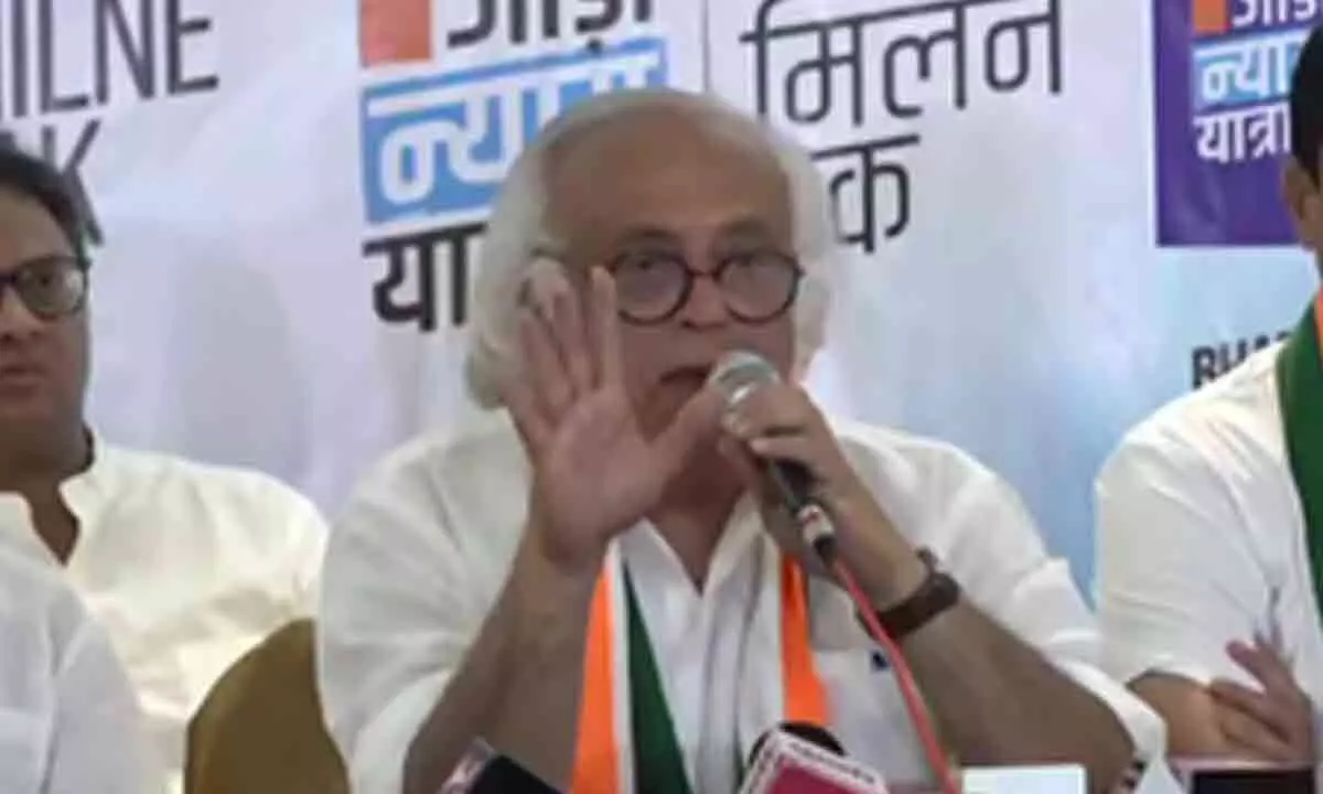 Every party contests polls on a single symbol, but BJP fights on lotus, washing machine: Jairam Ramesh
