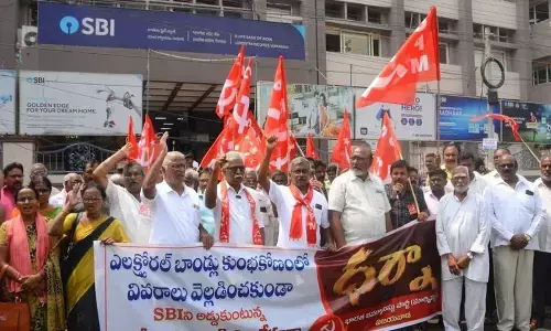 CPM demands SBI to reveal details of electoral bonds