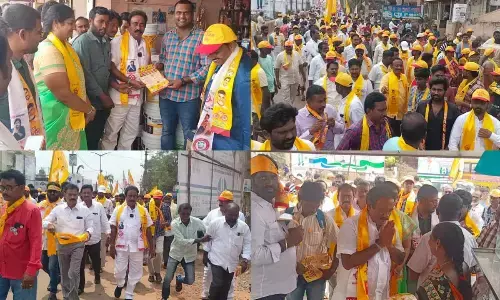 TDP-Jana Sena candidate from Kavali starts campaign