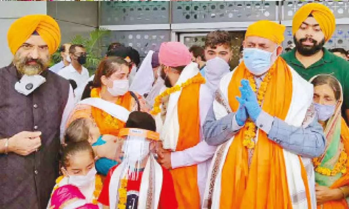 Hindu-Sikh refugees celebrate CAA implementation