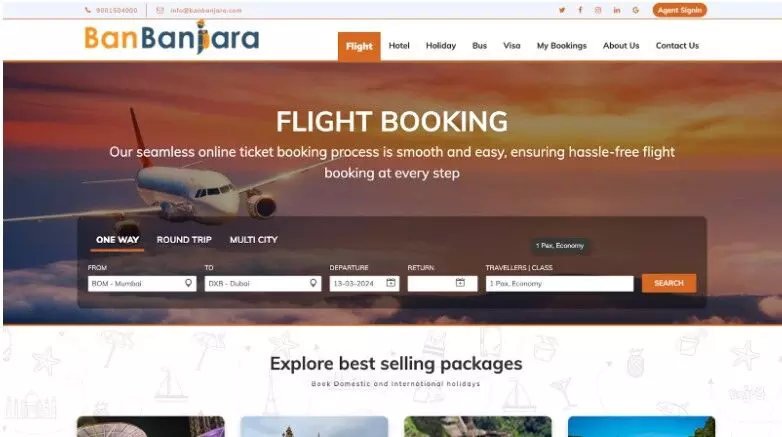 BanBanjara launches Flight Portal for Budget Flights