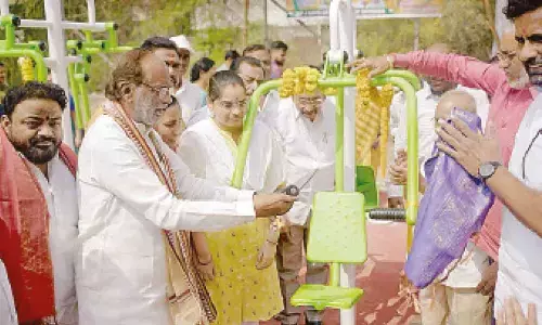 MP inaugurates gym, RO plant at govt school