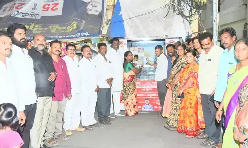 TDP, BJP and Jana Sena holds joint programs in Vijayawada West Constituency