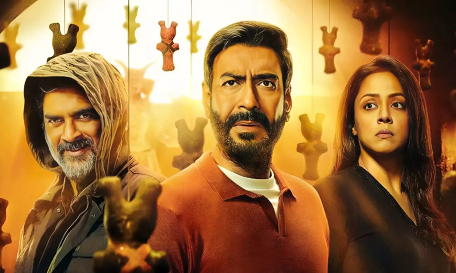 Ajay Devgan and R Madhavan's Shaitan Collection Hits Rs100 Crore! Becomes  Top 3 Bollywood Grosser of 2024