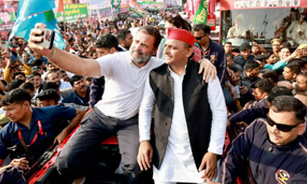 ‘Rahul aur Akhilesh ki khaatir’ goes the INDIA bloc song for joint LS poll campaign in UP