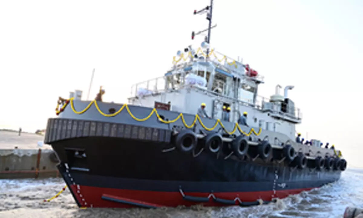 Navy gets Bajrang tug under ‘Make in India’ initiative