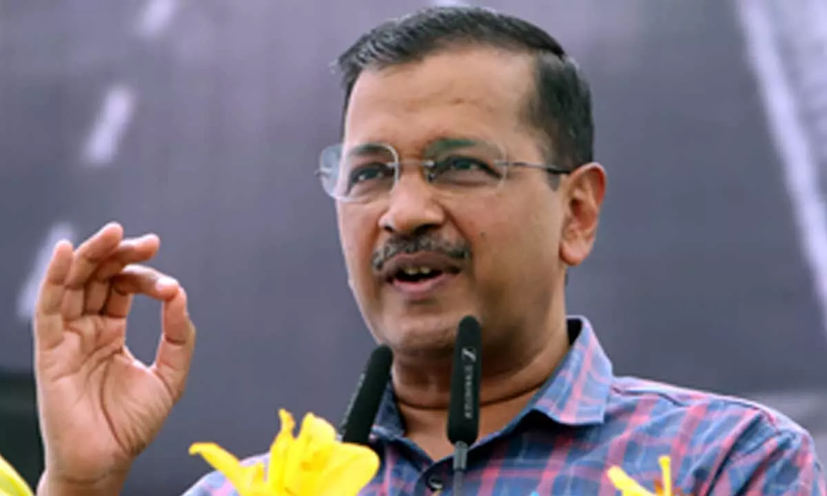 Delhi CM accuses BJP of supporting protest by Hindu migrants near his house