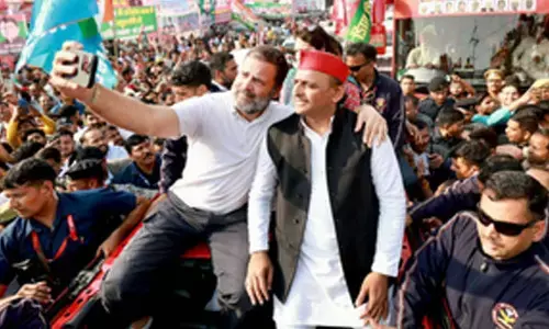 ‘Rahul aur Akhilesh ki khaatir’ goes the INDIA bloc song for joint LS poll campaign in UP