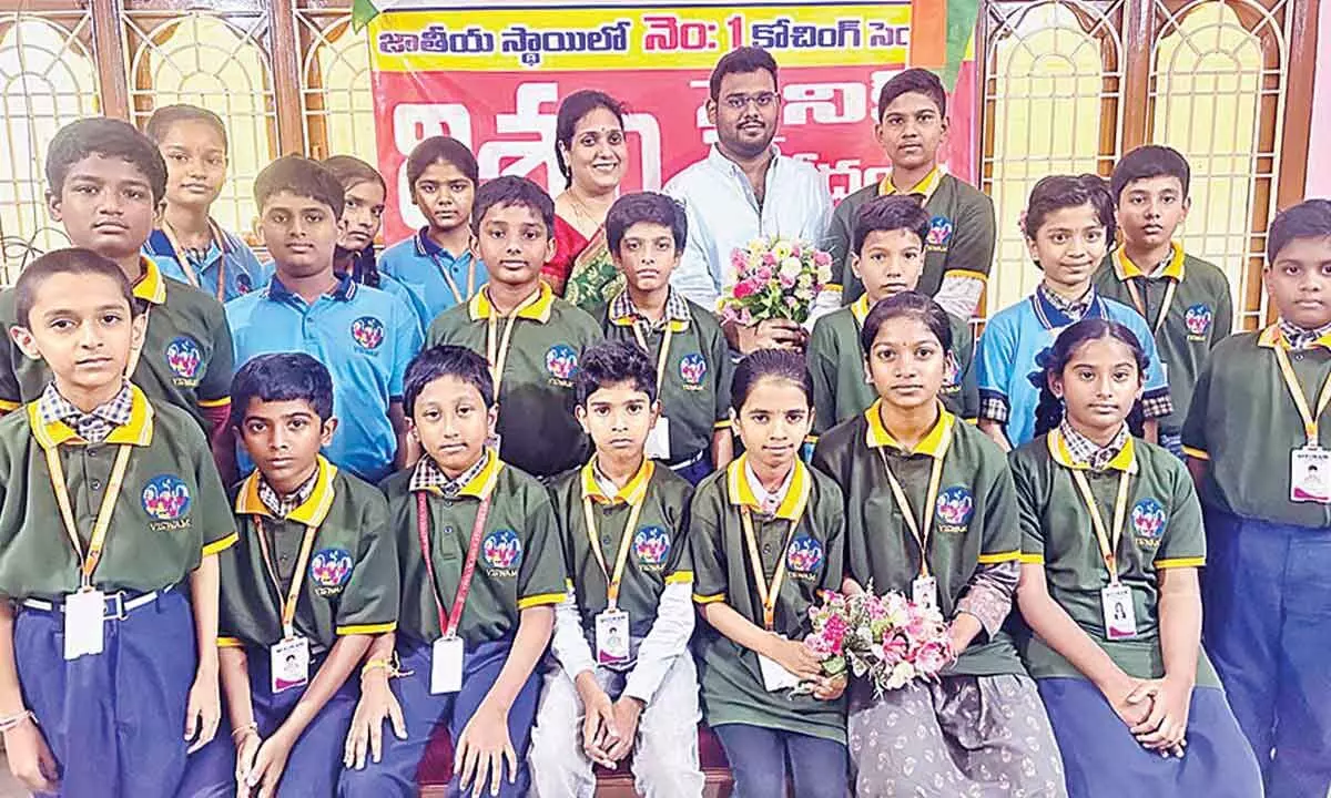 Viswam students bloom in Sainik School results