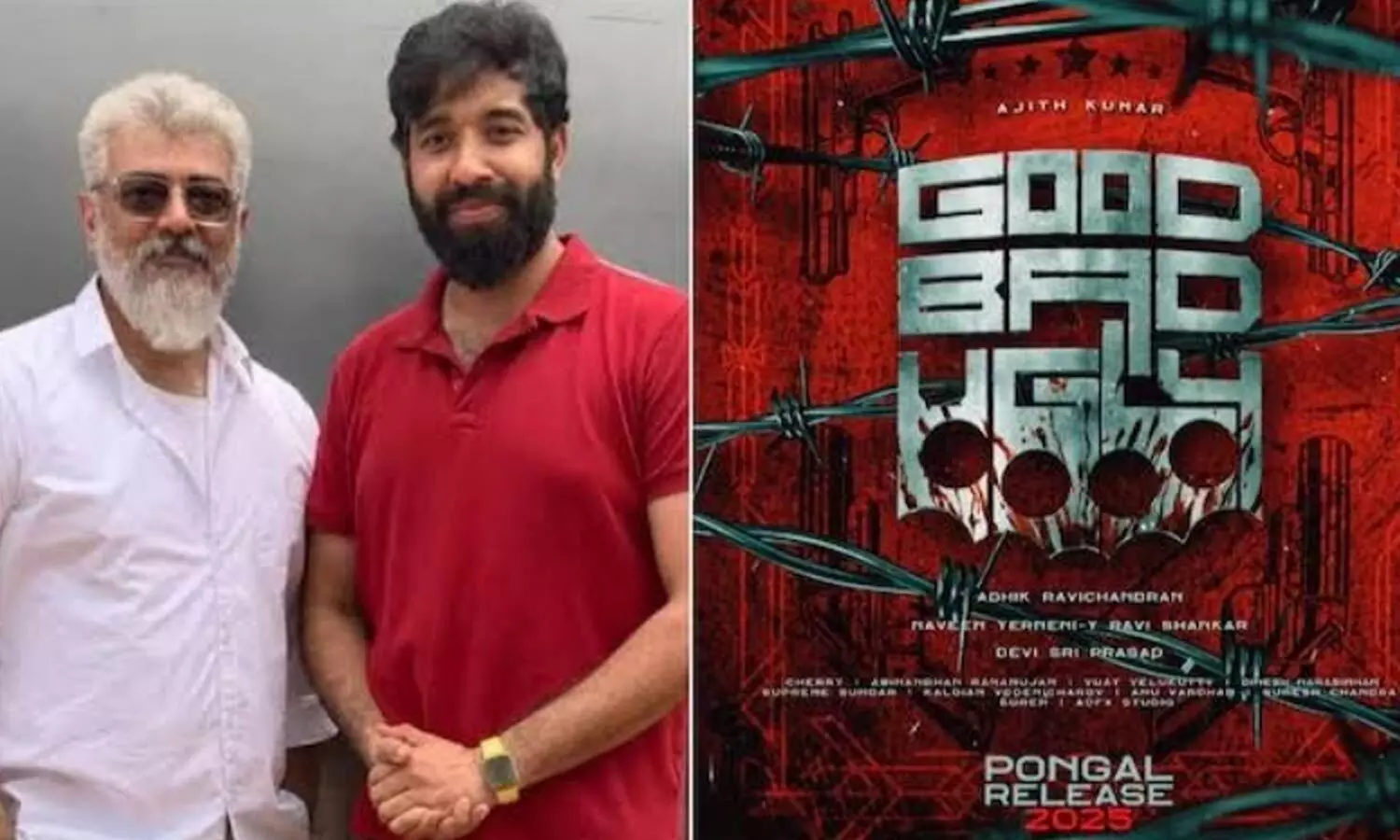 Mythri Movie Makers announces collaboration with Ajith for ‘Good Bad Ugly’