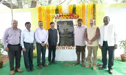 Foundation stone for Osmania Foundation Bhavan laid