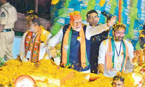 Hyderabad: Narendra Modi roadshow in Malkajgiri today