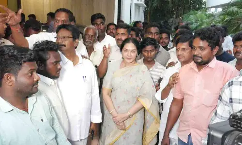 Vemireddy Prashanthi Reddy  receives greetings from fans over getting Kovvuru ticket