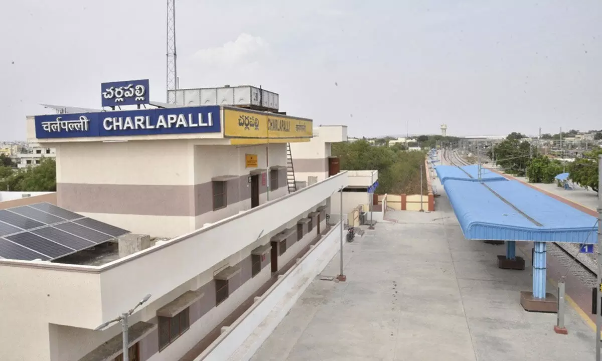 Hyderabad: Cherlapalli Railway station works nearing completion