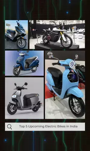 Top 5 Upcoming Electric Bikes in India