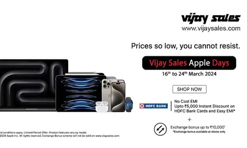 Vijay Sales Apple Days Sale: Best Deals on iPhones, iPads, MacBooks, and Apple Watches