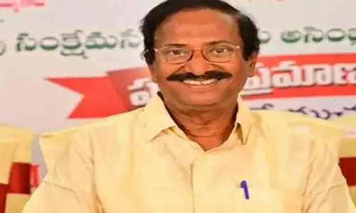 Kapu Sankshema Sangam president Puli Sriramulu flays Mudragada Padmanabhan