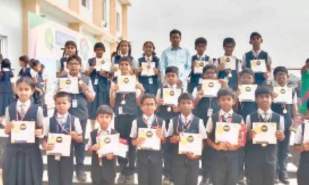 Karimnagar: District students win big at International Mathematics Olympiad
