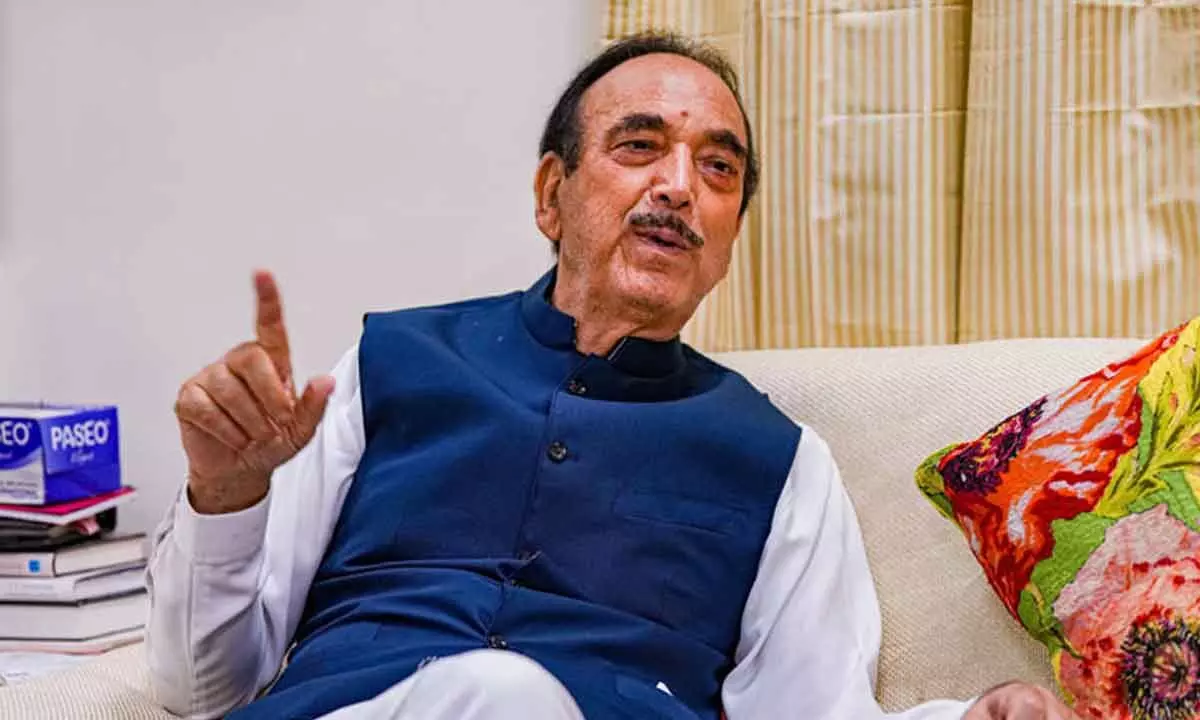I request ECI to conduct J-K Assembly polls one month after LS elections: Ghulam Nabi Azad