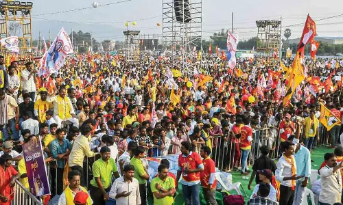 All set for BJP, TDP and Jana Senas first public meeting today in Chilakaluripet