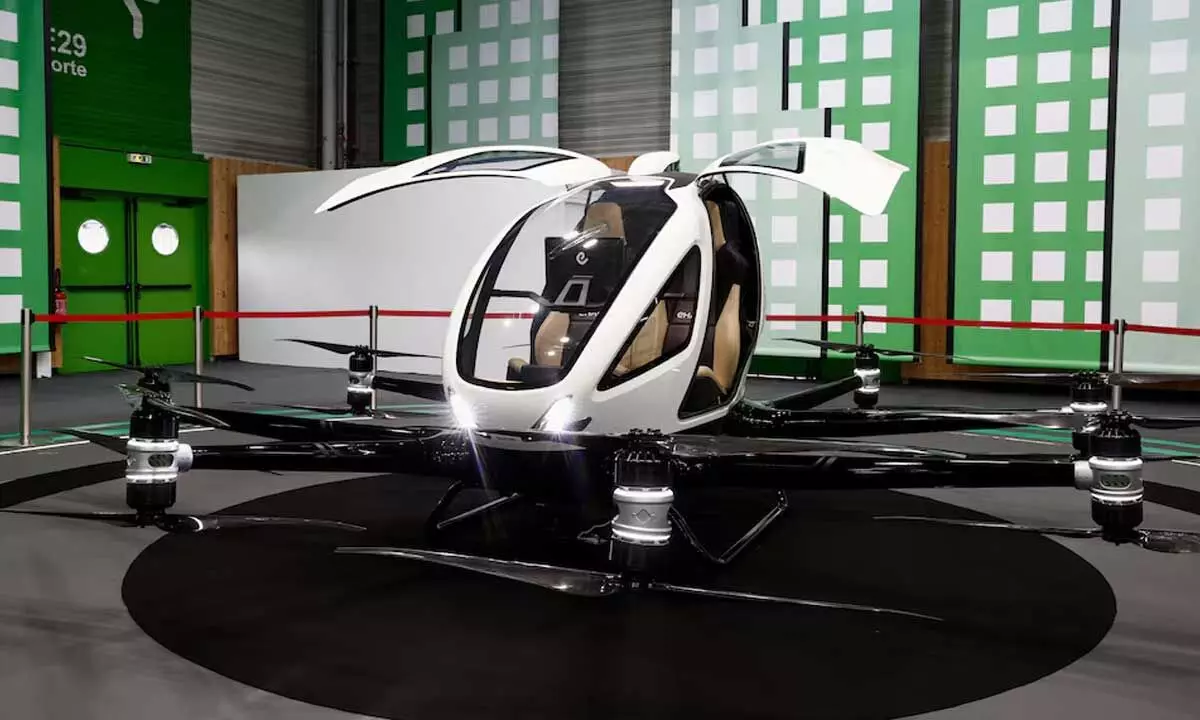 China drone maker EHang starts selling flying taxis on Taobao