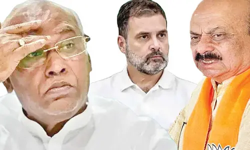 Bommai challenges Kharge & Rahul if they can win 50 seats