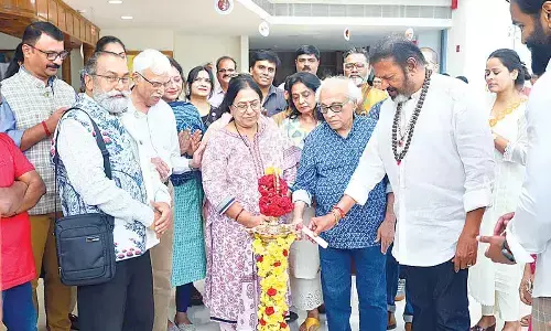 Art camp held at Mohan Babu University