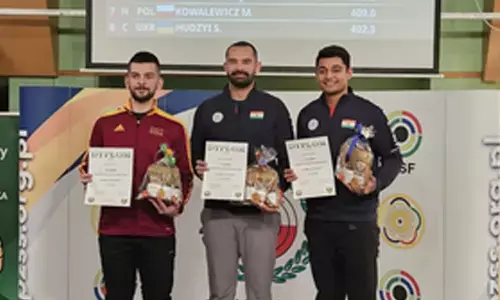 Akhil, Anish, Niraj shine as India win six medals at the Polish Grand Prix