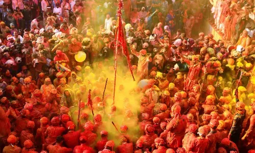 Lathmar Holi 2024 at Nandgaon: Embracing a Unique Tradition