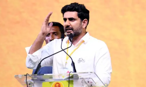 Nara Lokesh vows to make Mangalagiri a care of address for development, if voted TDP to power