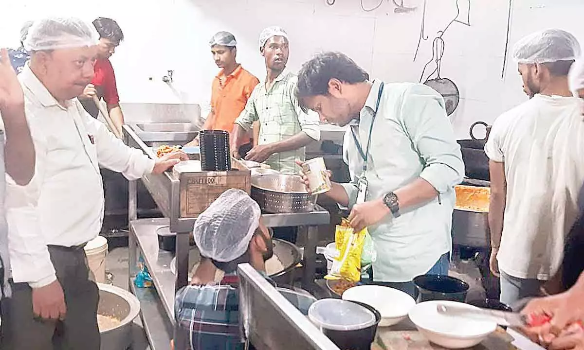 HMC food safety officers inspect city eateries