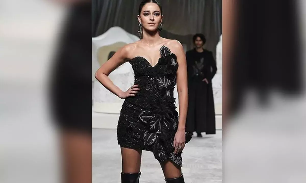 LFW x FDCI: Ananya Panday turns muse for Rahul Mishra’s ‘sculpted’ collection