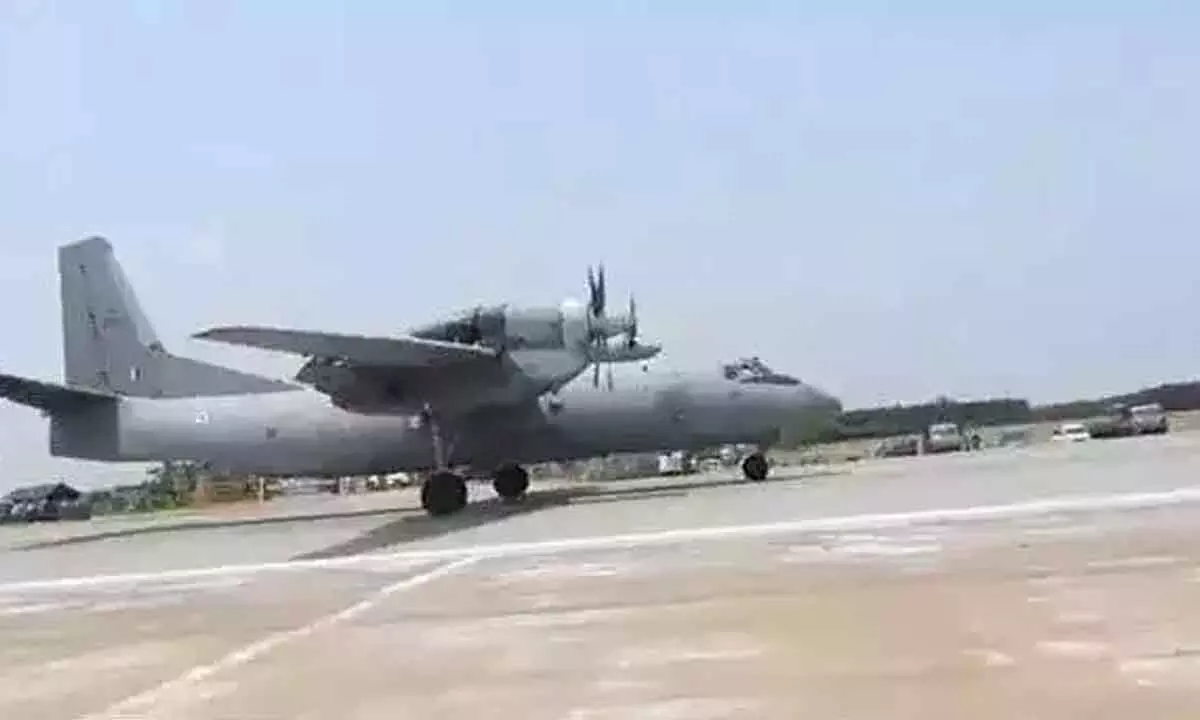 IAF aircrafts emergency landing facility on NH 16 activated