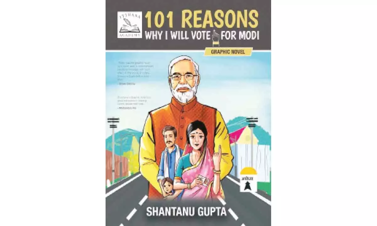 New graphic novel gives 101 reasons to vote for PM