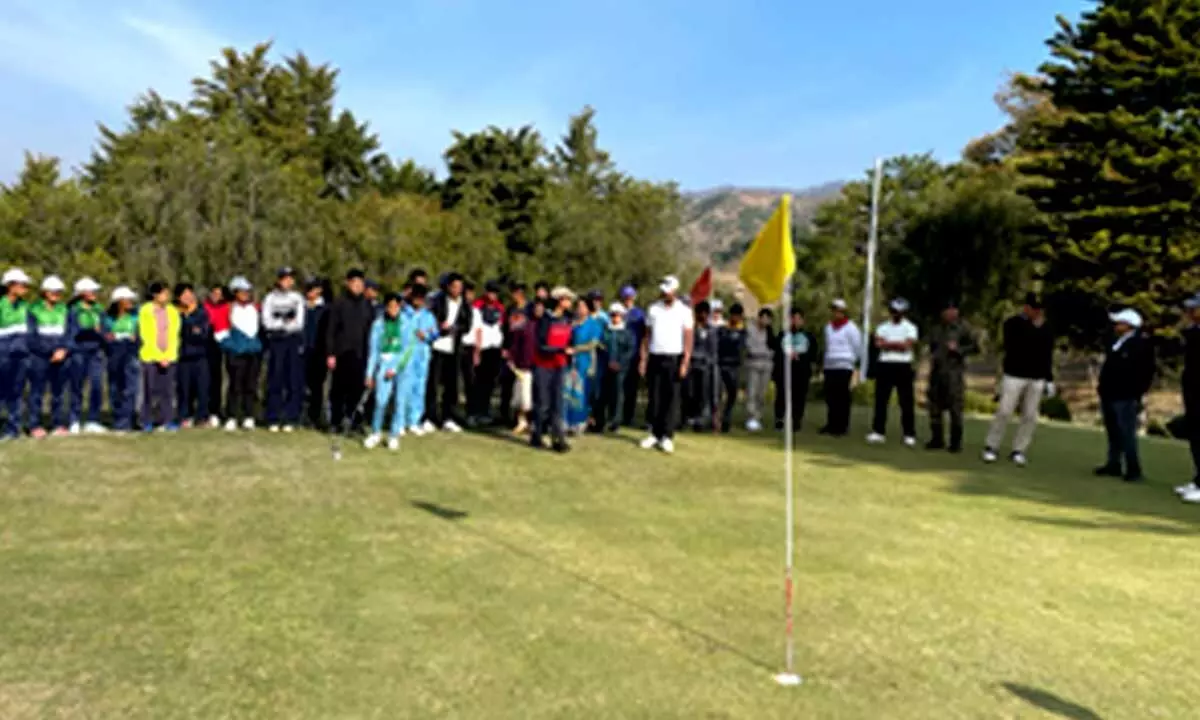 First ever golf camp organised for school children in picturesque hills of Uttarakhand