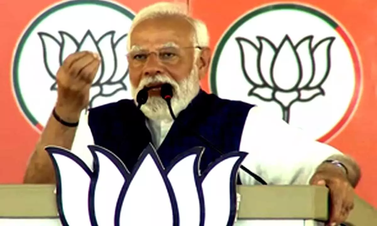 PM Modi hits out at DMK and Congress in TN’s Salem, says ‘INDIA alliance deliberately insults Hinduism’