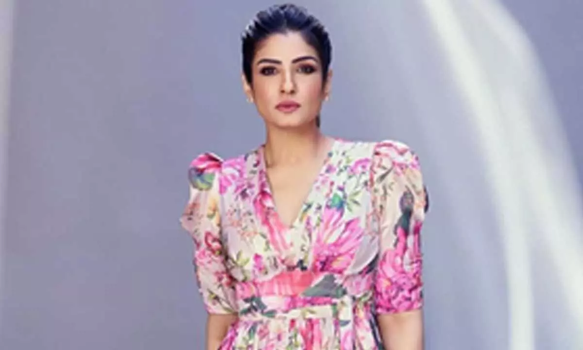 Raveena gets ready for hot summer days, drops pics in floral dress