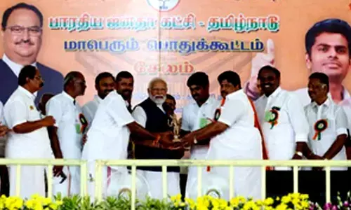 People of TN have decided to vote for BJP on April 19, says PM Modi in Salem