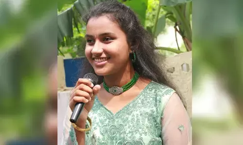 Vijayawada: Rugvedam Padma Sri shares her singing journey