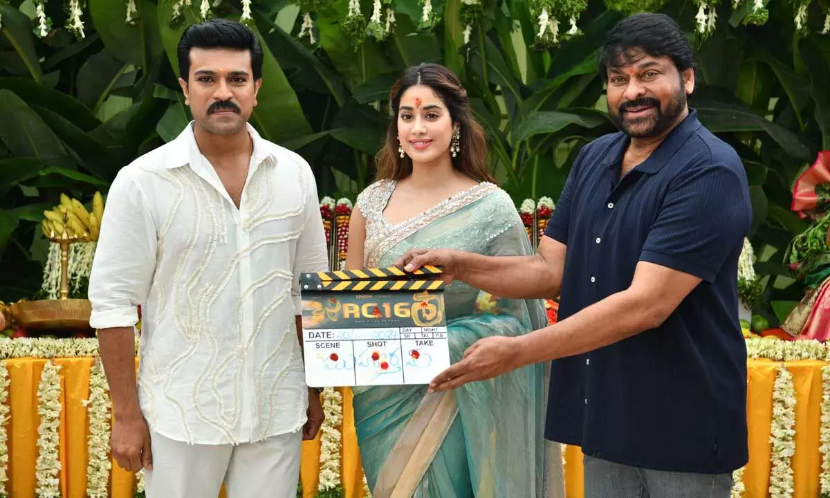 Ram Charan’s‘RC16’: A star-studded saga unfolds with grand launch event
