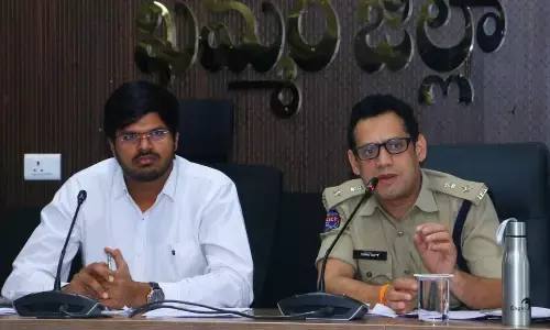 Khammam: DC VP Gautham directs installation of CCTV cameras in polling stations